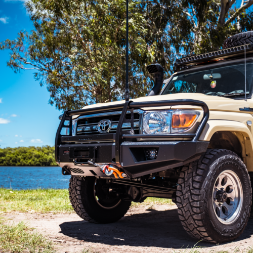 70 Series Landcruiser Onca Bull Bar - The Bush Company | M4C