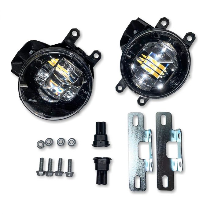 Fog Light Kit LED with Brackets TJM M4C