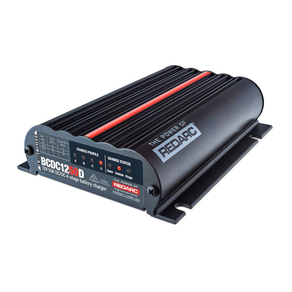 M4C | BCDC Classic Under Bonnet 50A DC Battery Charger - Redarc Electronics