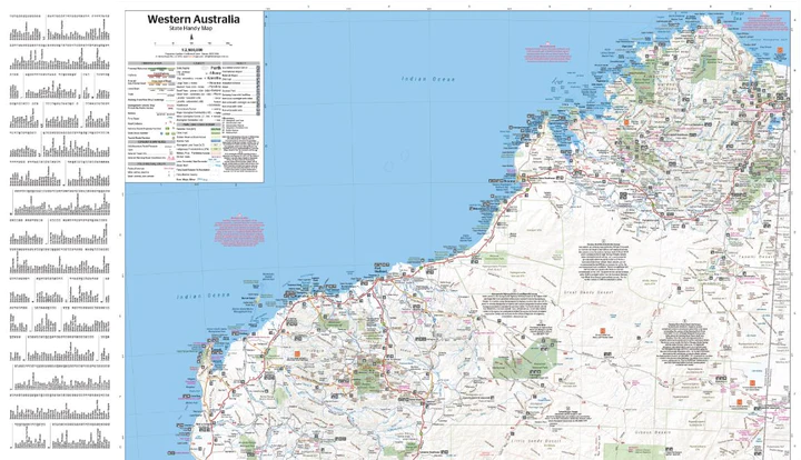 M4C | Western Australia Handy Map - Hema Maps