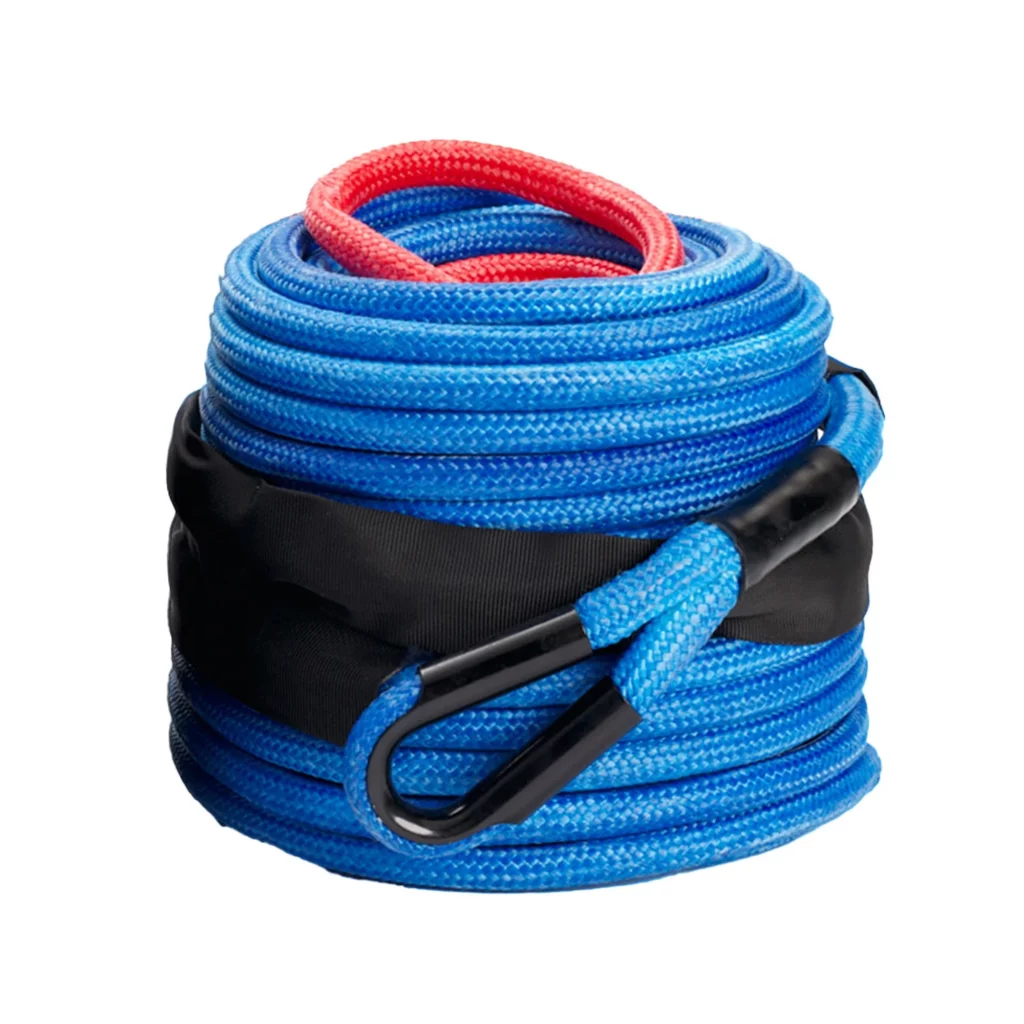 M4C | SaberPro Double Braided Winch Rope 30m - Blue - 8000kg - Saber Offroad