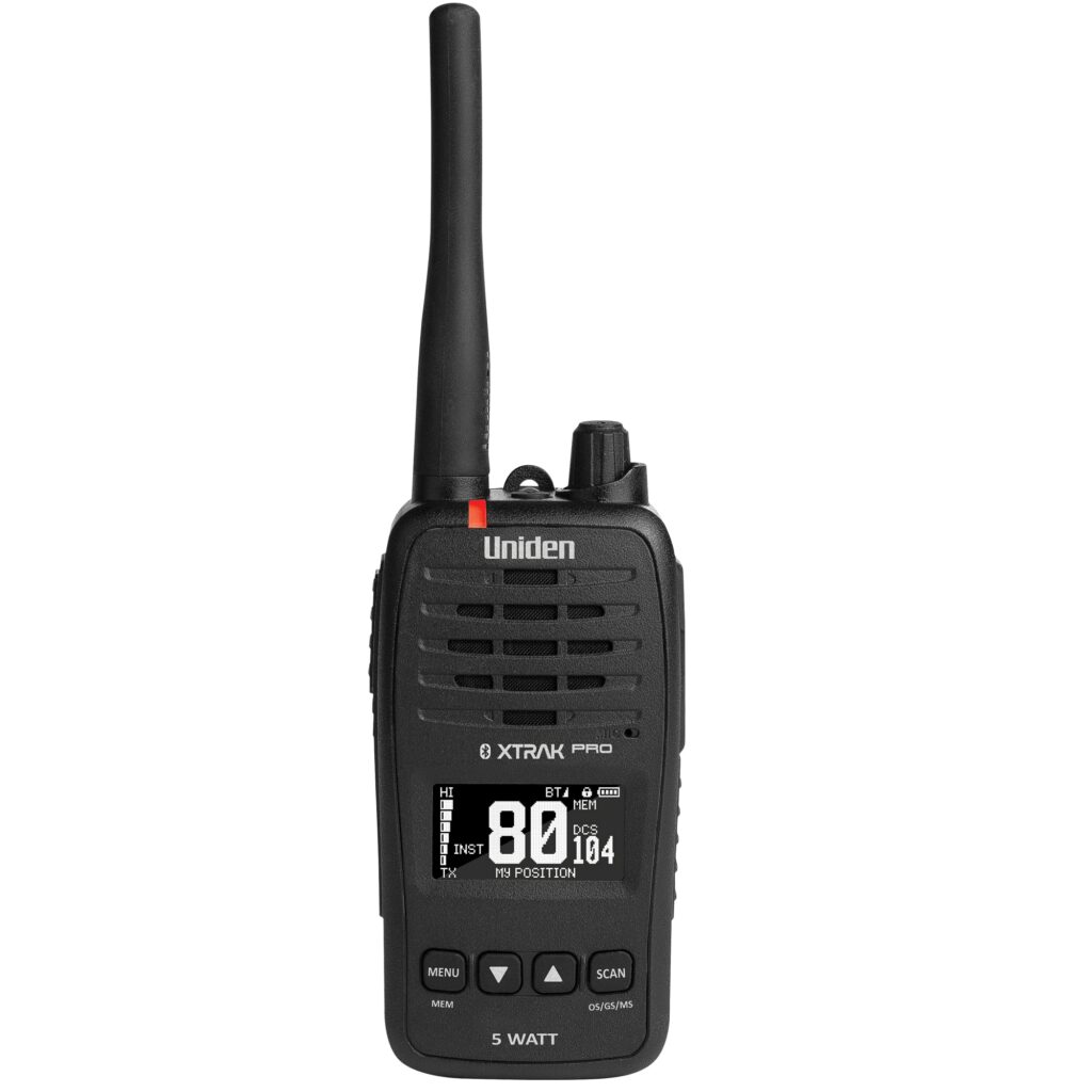 M4C | 5 Watt Waterproof Smart UHF Handheld Radio - Uniden
