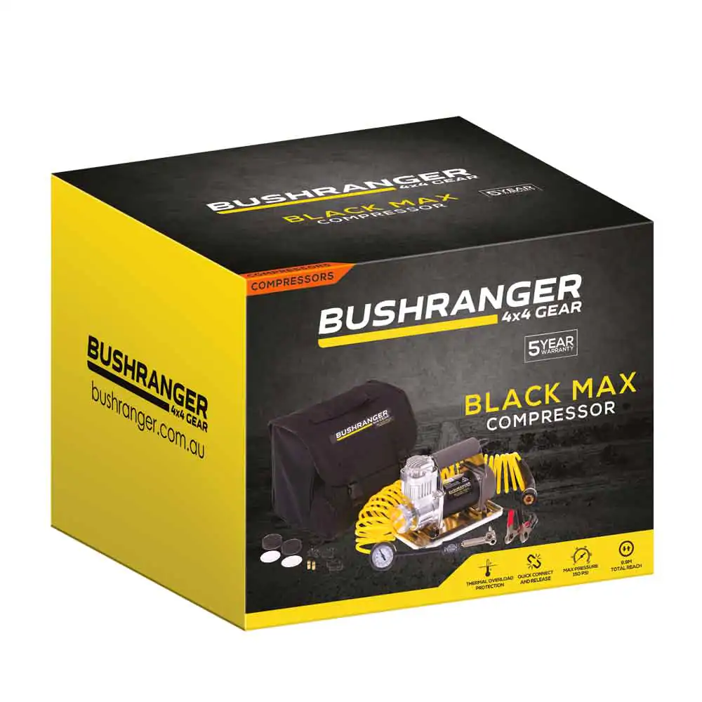 M4C | Black Max Air Compressor - Bushranger 4X4 Gear