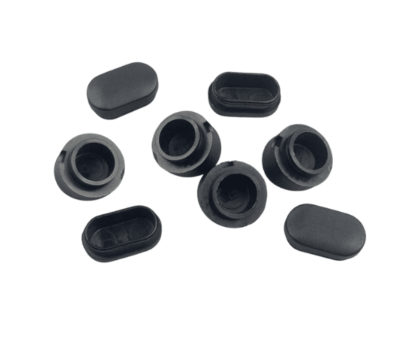 M4C | 70 Series Base Bolt Cover Caps - Pack of 8 - Clear View Accessories