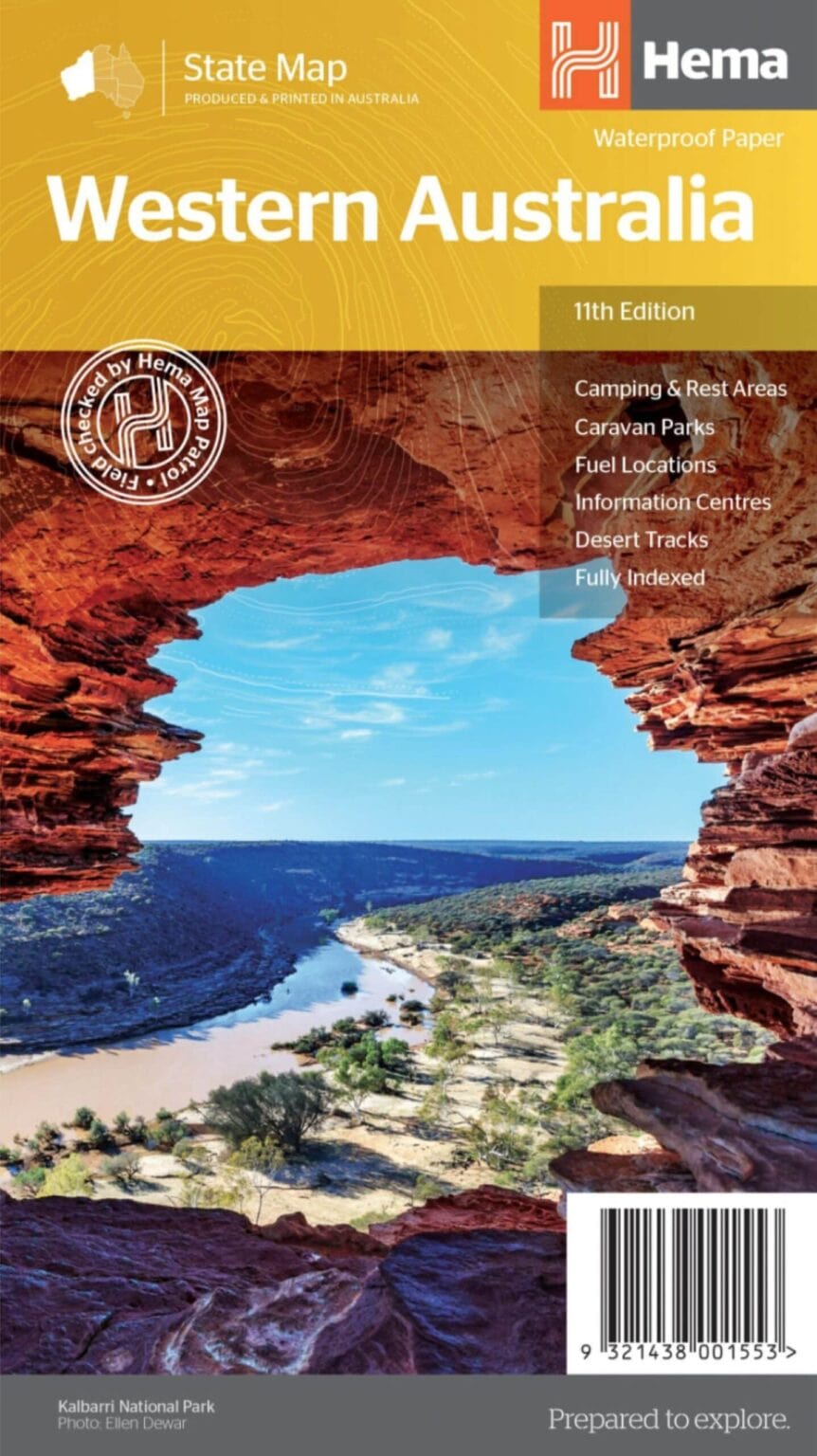 Western Australia State Map - Hema Maps
