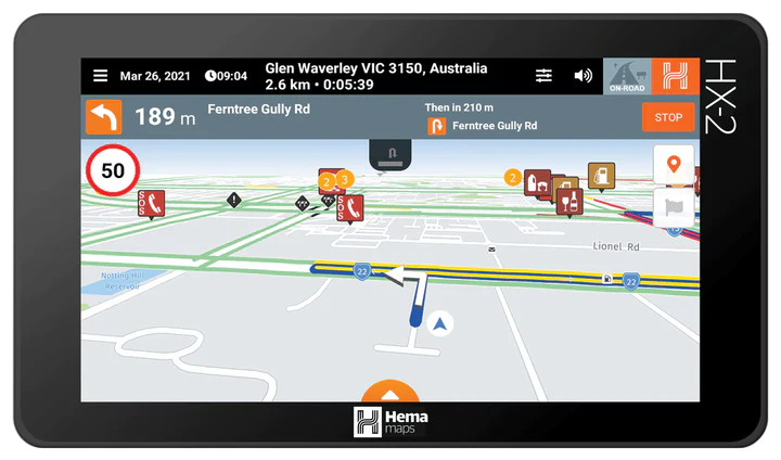 M4C | HX-2 Navigator - Hema Maps