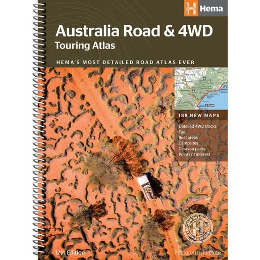 M4C | Australia Road & 4WD Touring Atlas - Hema Maps