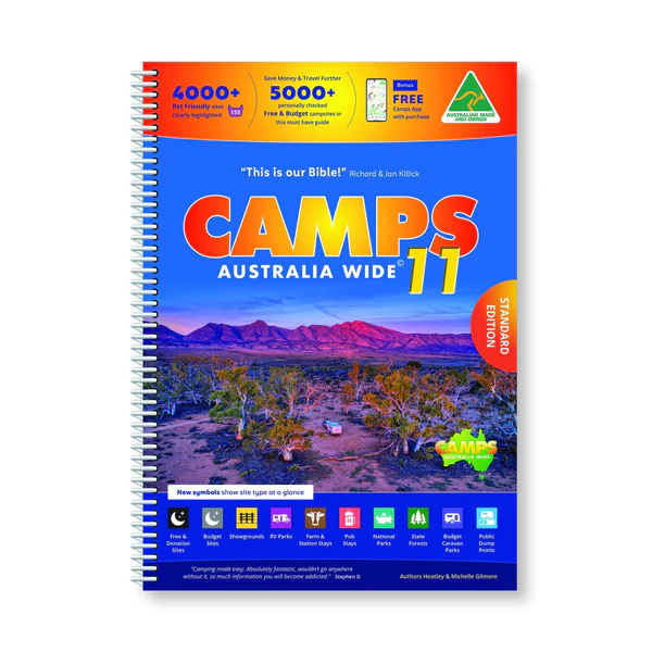 M4C | Camps 11 Australia Wide Map - Hema Maps