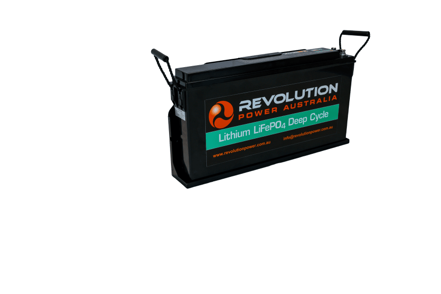 M4C | 12v 100Ah Low Draw Slimline Lithium Battery - Revolution Power Solutions