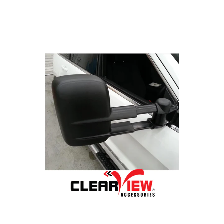 M4C | Towing Mirrors - Toyota Landcruiser 200 Series - Clear View Accessories