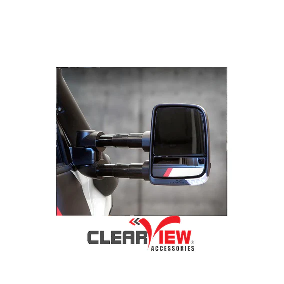 M4C | Towing Mirrors - Toyota Landcruiser 70 Series - Clear View Accessories