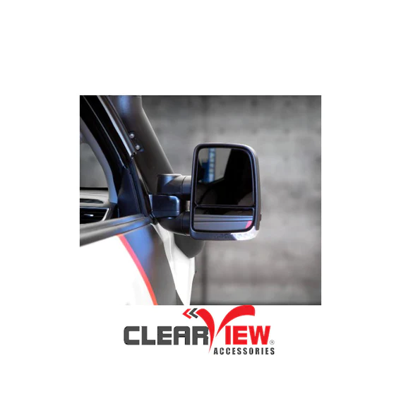 M4C | Towing Mirrors - Toyota Landcruiser 70 Series - Clear View Accessories