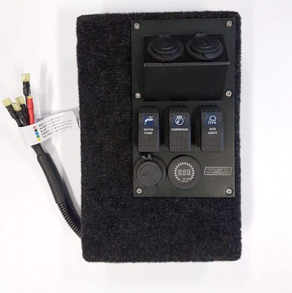 M4C | Power Panel - Right Side - MSA 4X4 Accessories