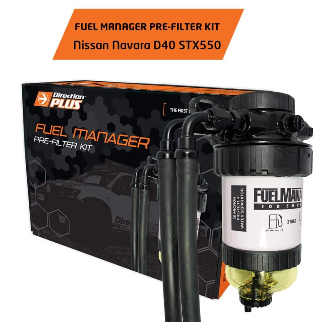 M4C | Fuel Manager Pre-Filter Kit - Nissan Navara D40 - Direction Plus