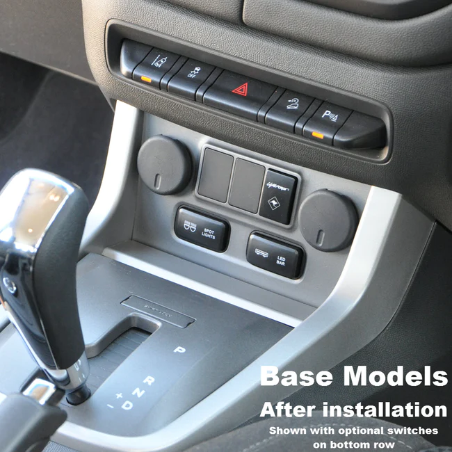 M4C | Replacement Switch Fascia to suit Holden Colorado and Isuzu Dmax and MUX - Lightforce