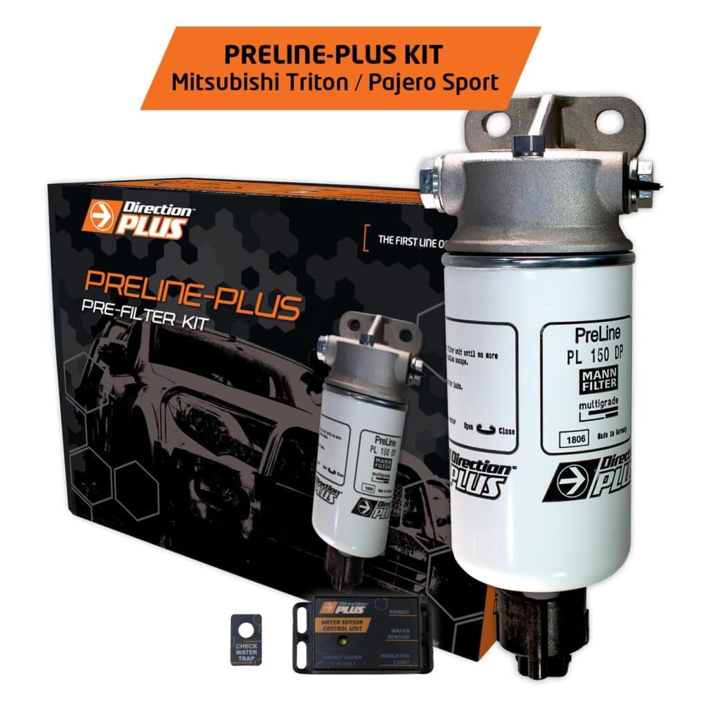 M4C | Preline-Plus Pre-Filter Kit - Mitsubishi Triton MQ/MR - Pajero Sport - Direction Plus