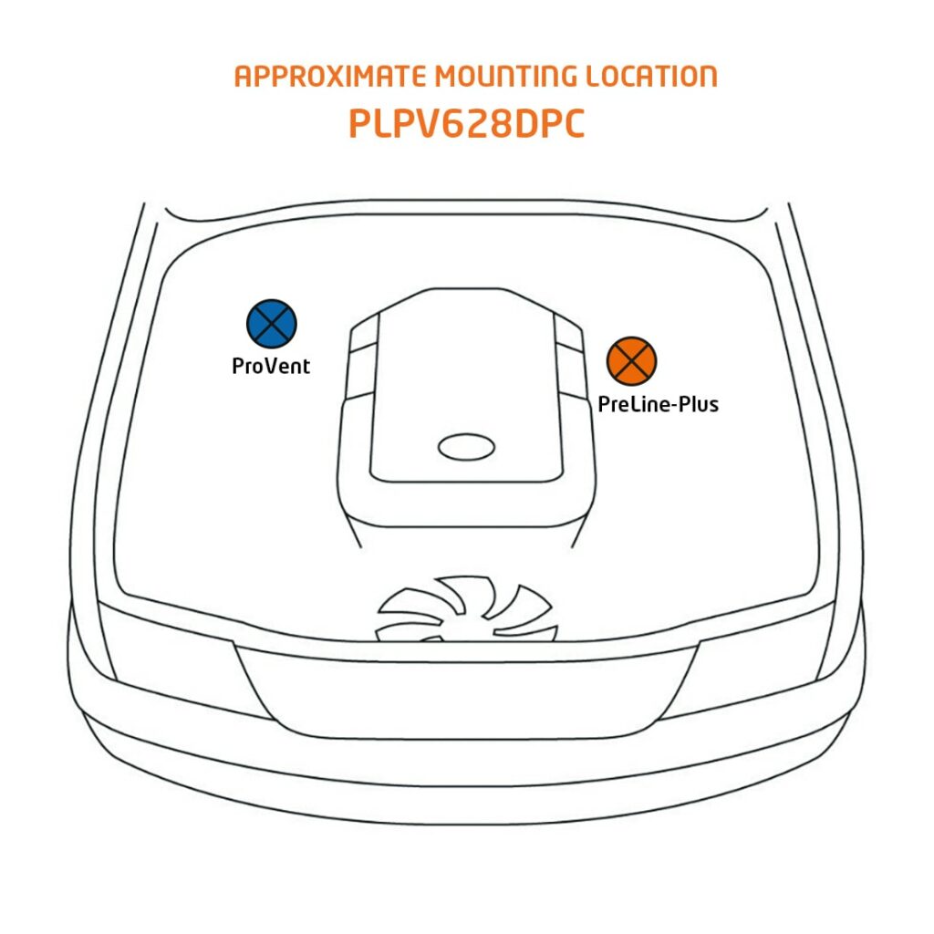 M4C | Preline-Plus Pre-Filter + Provent Combo Kit - Toyota Hilux N80/Fortuner - Direction Plus