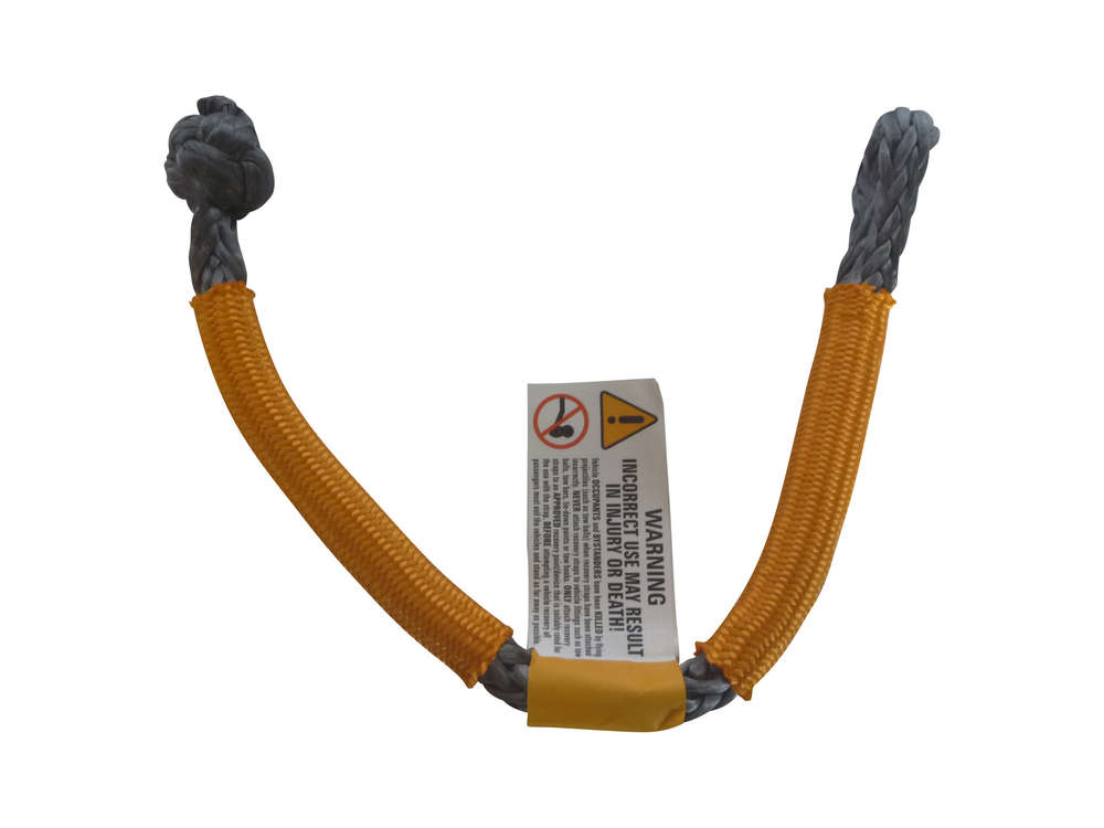 M4C | 4wd Soft Shackle with Orange Sheath and Drying Bag - Roadsafe