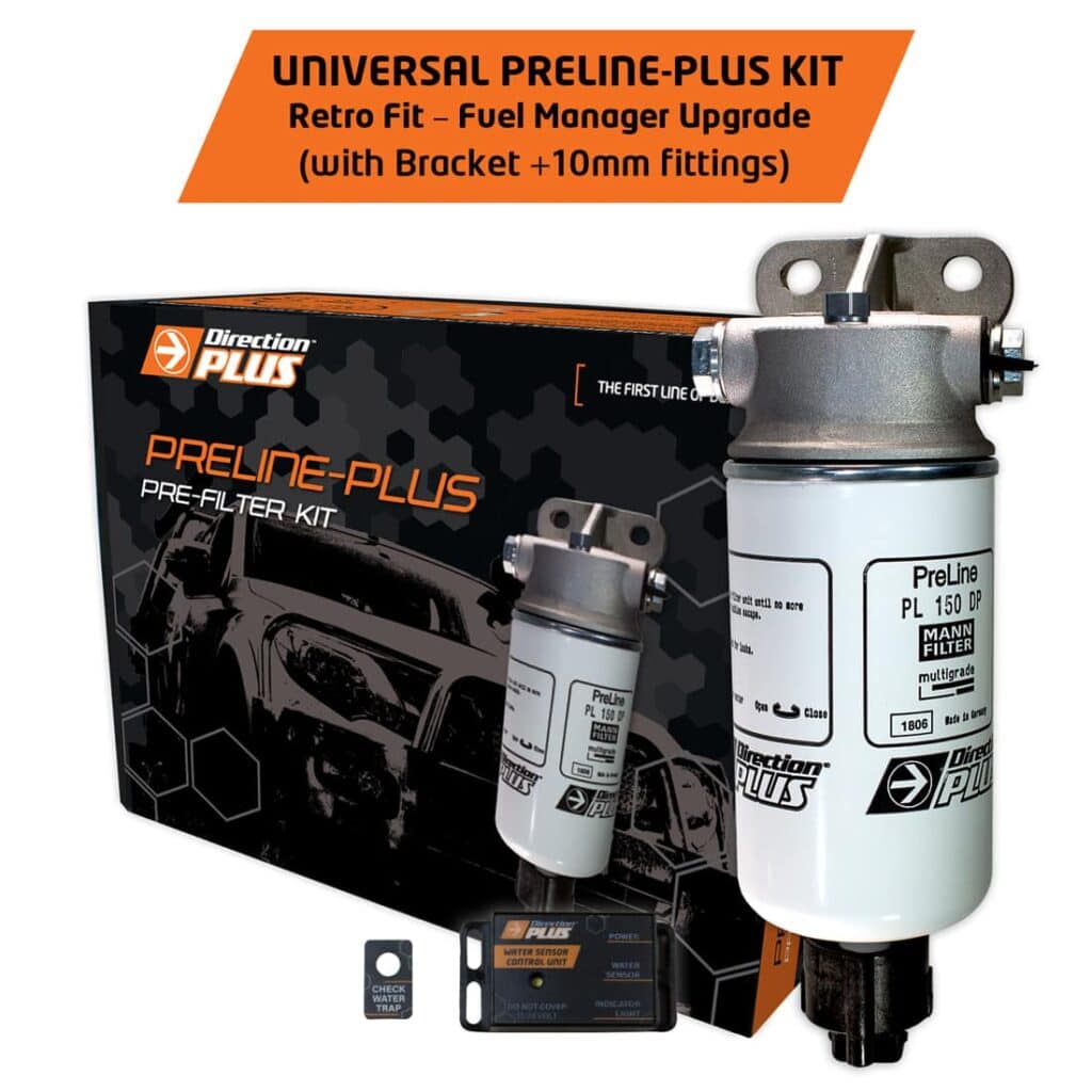 M4C | Preline-Plus Pre-Filter Kit - 10mm Universal Retro Fit - Direction Plus