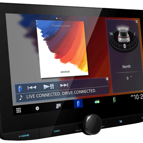 Digital Multimedia Receiver with 10.1” Floating HD Display