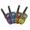 80 Channel UHF CB Handheld Radio (Walkie-Talkie) with Kid Zone – Quad Colour Pack
