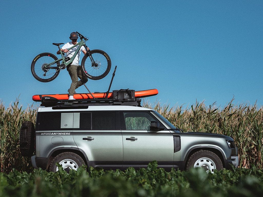 land rover defender bike rack