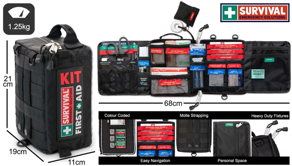 M4C | Vehicle First Aid Kit - SURVIVAL First Aid Kits