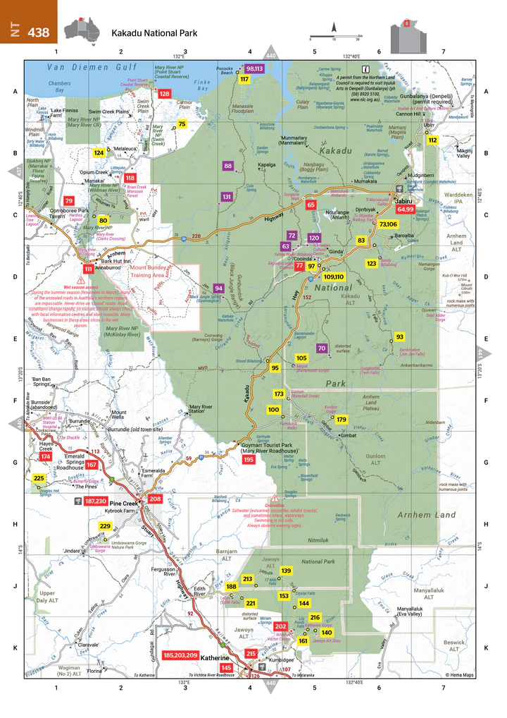 M4C | Where to Camp Guide - Hema Maps
