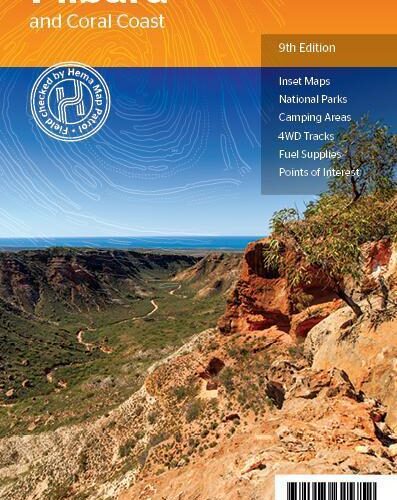 Hema Map Pilbara and Coral Coast 9th Edition - 9781925625752