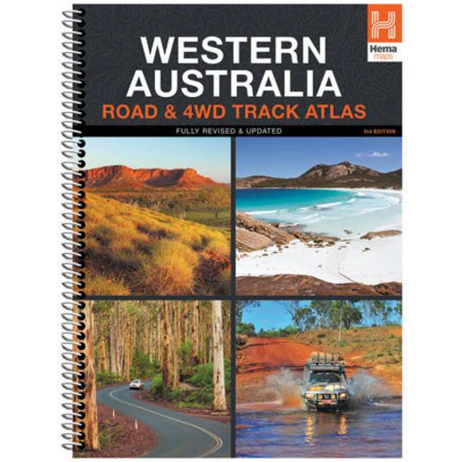 M4C | WA Road & 4WD Track Atlas 3RD Edition - Hema Maps