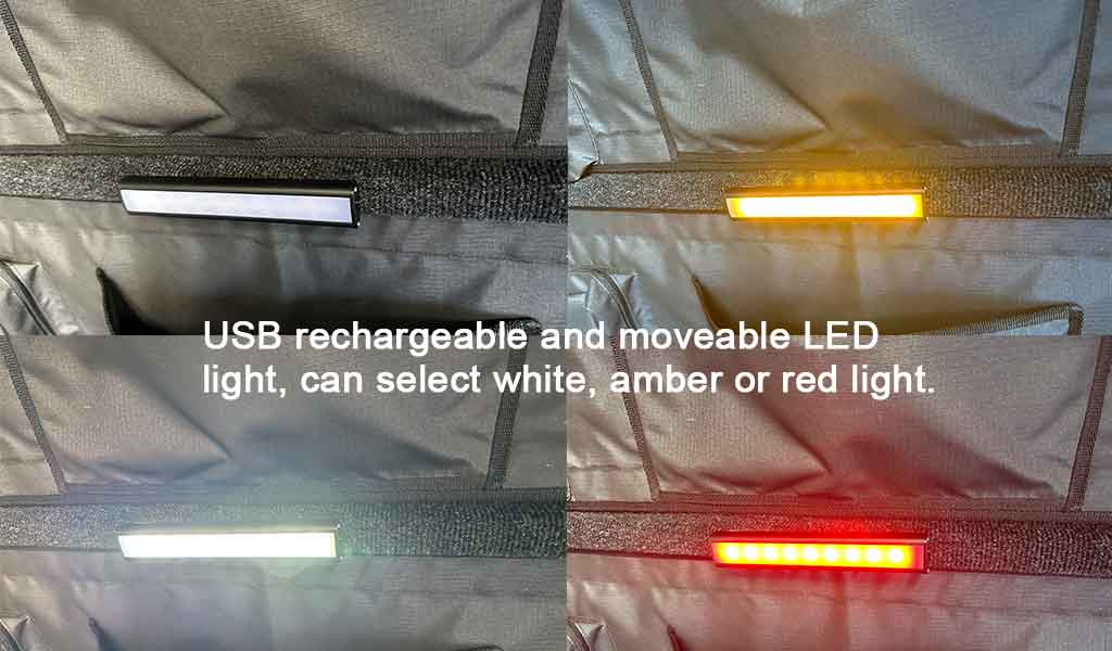 M4C | LED Tricolour Rechargeable Light - The Bush Company