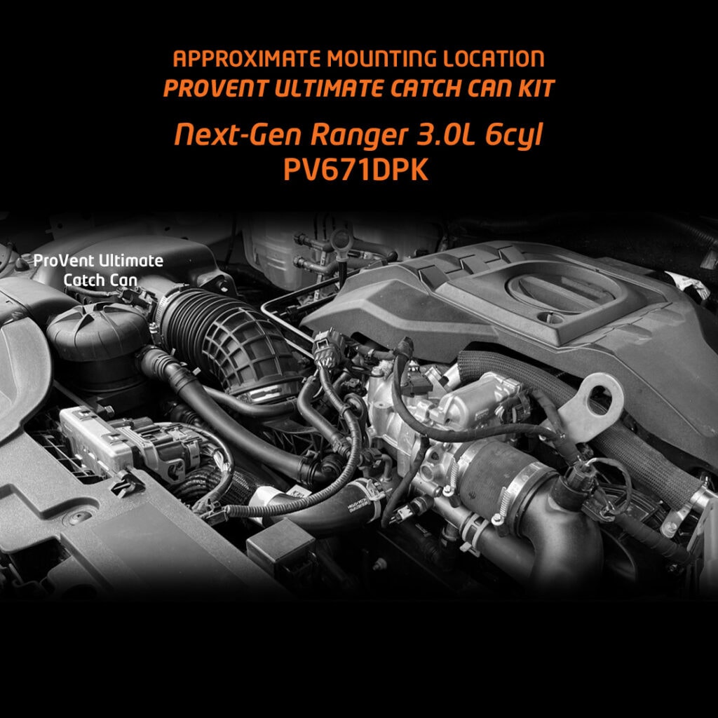 M4C | Provent Ultimate Catch Can Kit - Next Gen Ranger / Everest & VW Amarok - Direction Plus