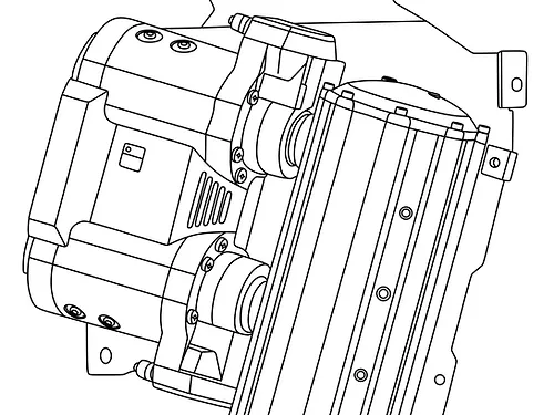 M4C | 300 series Single/Double/Tank Compressor Bracket (remove subwoofer) - JBA