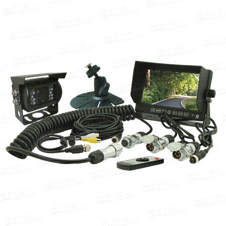 7 Inch LCD Rearview Screen & CCD Camera Pack