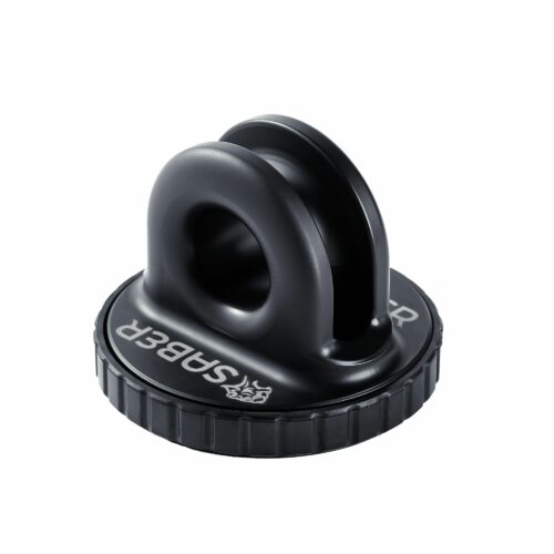 6061 ALUMINIUM SPLICED WINCH THIMBLE PRO - CERAKOTE BLACK