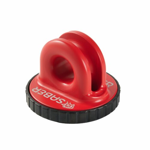 6061 ALUMINIUM SPLICED WINCH THIMBLE - CERAKOTE RED