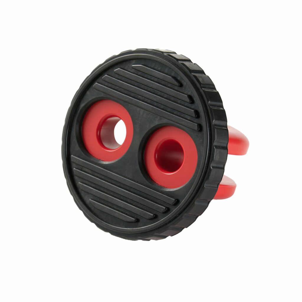 M4C | Spliced Winch Thimble Pro - Cerakote Red - Saber Offroad