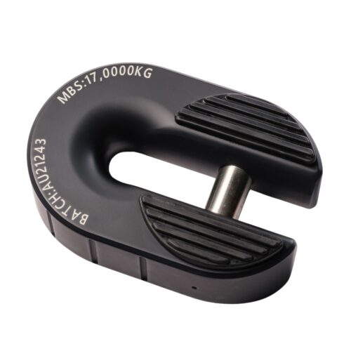 SABER 7075 ALLOY WINCH SHACKLE - CERAKOTE BLACK