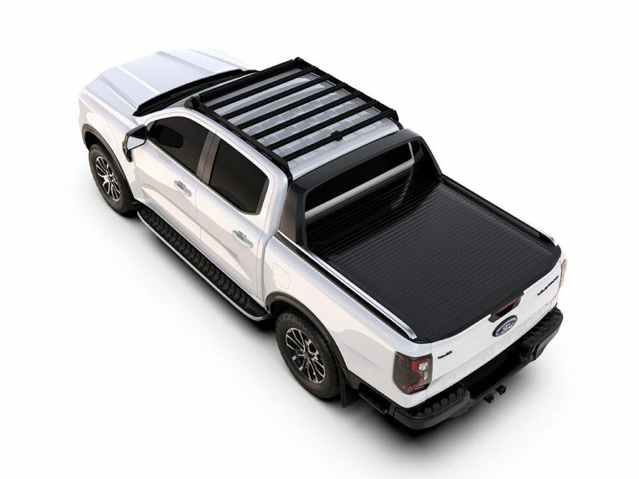 M4C | Ford Ranger T6.2 Wildtrak/Raptor Double Cab (2022+) - Slimsport Roof Rack Kit / Lightbar Ready - Front Runner