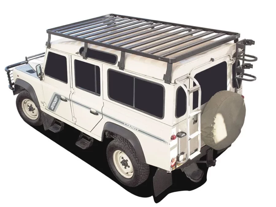 M4C | Slimline II Roof Rack Kit / Tall - Land Rover Defender 110 (1983-2016) - Front Runner