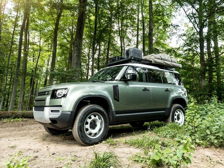 M4C | Slimline II Roof Rack Kit - Land Rover New Defender (2020-Current) 110 - Front Runner