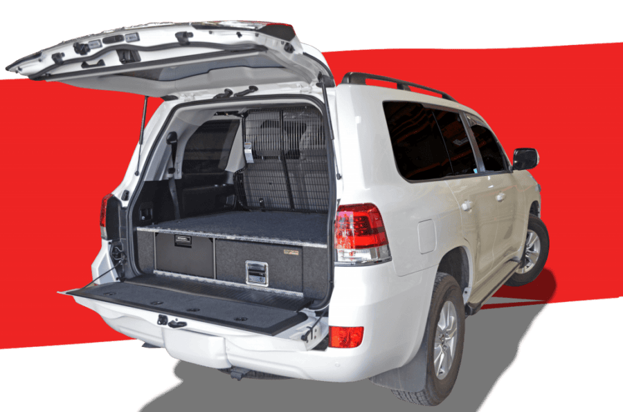 M4C | 300 Series Landcruiser Fridge Drawer Combo - RV Storage Solutions