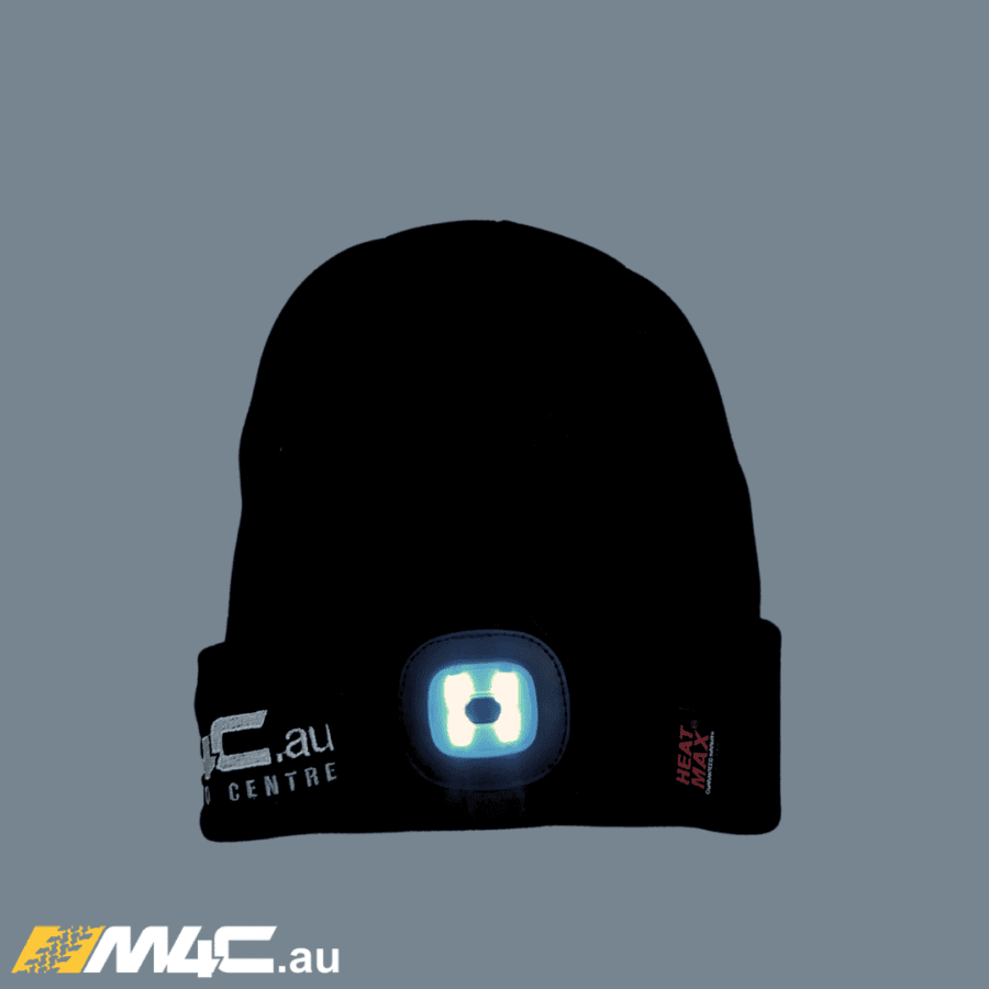 M4C | M4C Beanie with incorporated LED Rechargable Light