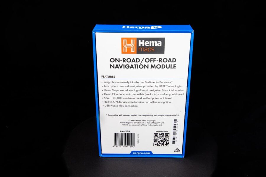 M4C | Aerpro AMHXD3 - On-Road/Off-Road Navigation Module - Hema