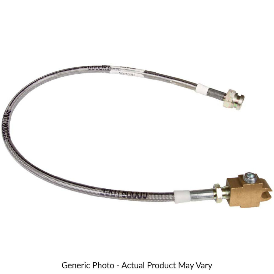 Roadsafe Braided Extended Brake Line - Rear Chassis to Diff (Landcruiser 70 ABS 8/14-on)