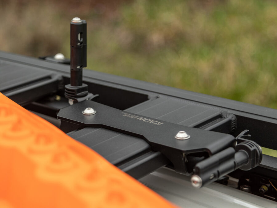 M4C | Stealth Folding Maxtrax and TRED Mounts to suit ARB BASE Rack [East-West] - Kaon