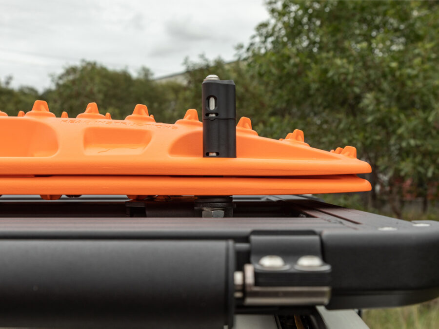 M4C | Stealth Folding Maxtrax and TRED Mounts to suit ARB BASE Rack [East-West] - Kaon