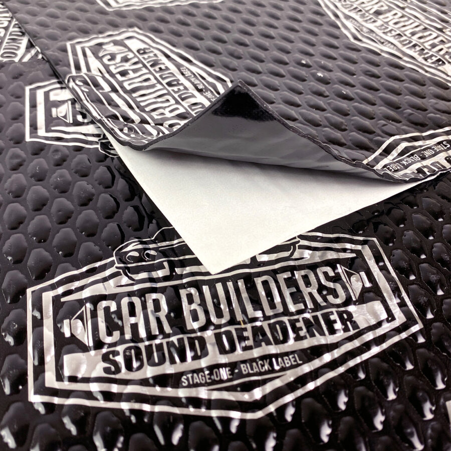 M4C | Sound Deadener - Stage 1 - 1 Box - 1.8sq/m - Black - Car Builders