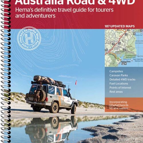 Australia Road & 4WD Touring Atlas - 215 x 297mm