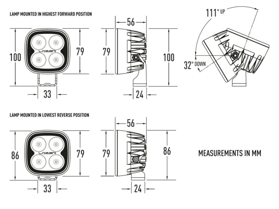 M4C | Utility-25 Maxx - Lazer Lamps